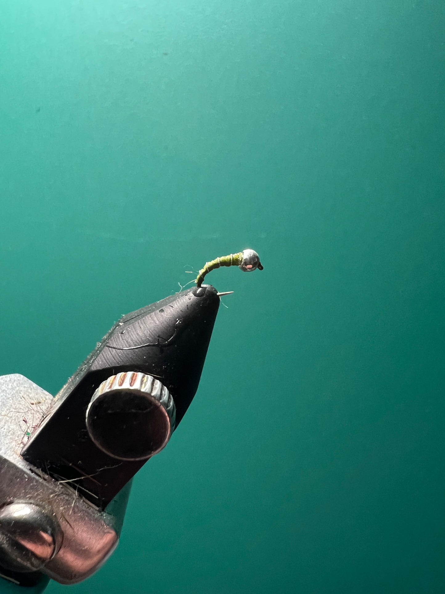 Zebra Midge - Olive (Silver Bead)