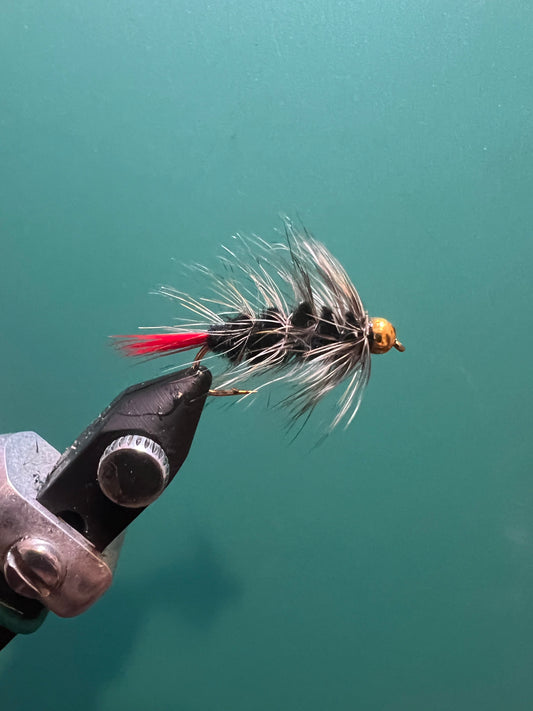 Woolly Worm Bead Head - Black