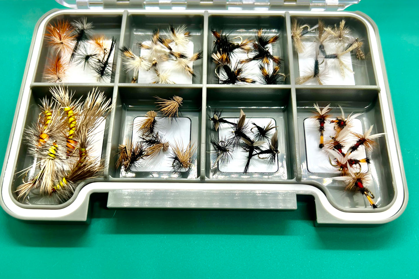 Dry Fly Box, 46 Flies