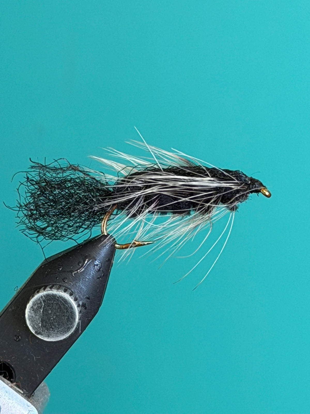 Woolly Worm - Black/White