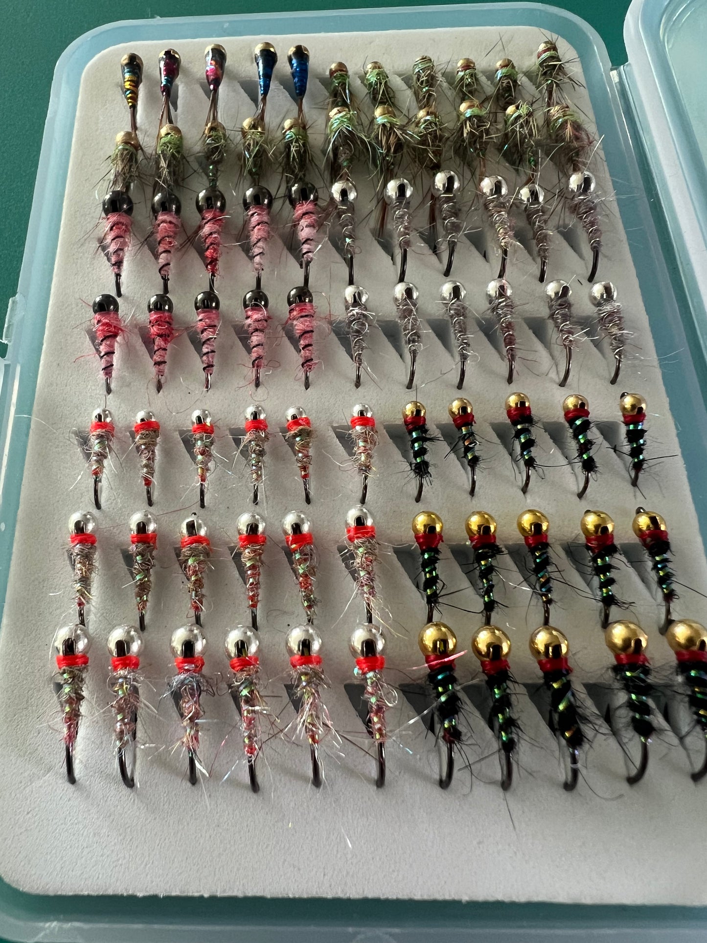 Euro Nymph Complete Box, 77 Flies