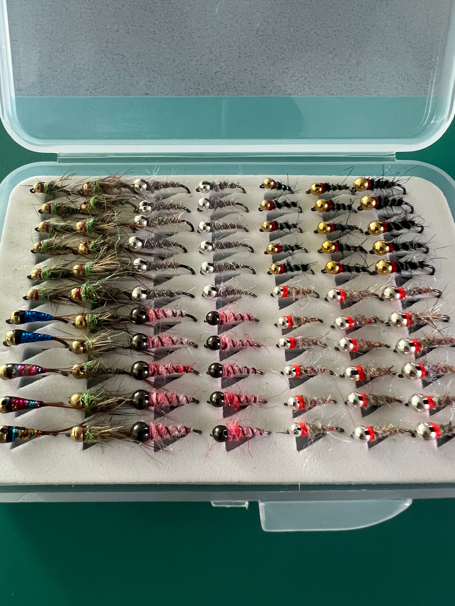 Euro Nymph Complete Box, 77 Flies