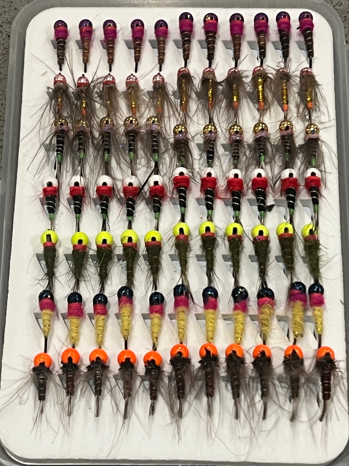 Euro Nymph Complete Box, 77 Flies