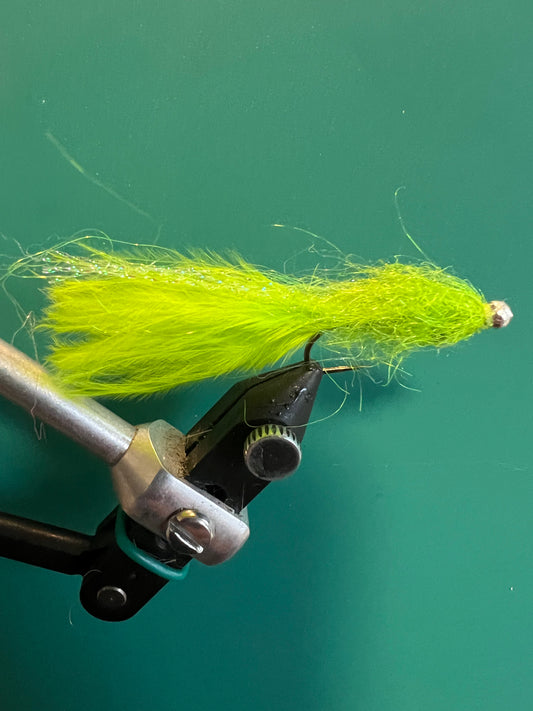 Balanced Leech - Chartreuse w/ Tungsten Bead