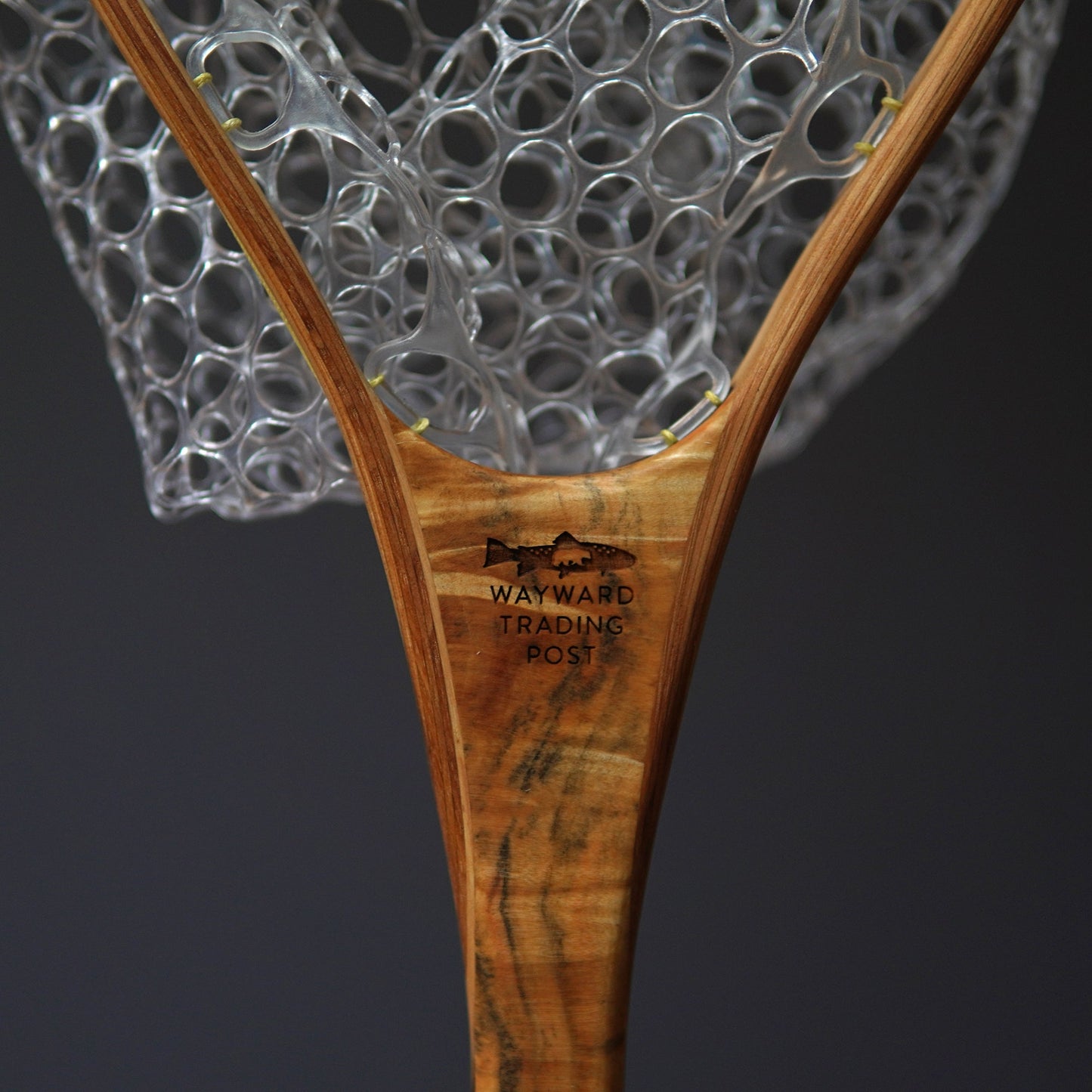 Little Dipper 12"x8" - Burl Fly Fishing Traditional Landing Net - Handcrafted & Made in USA