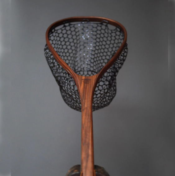 Little Dipper 12"x8" - Walnut Fly Fishing Traditional Landing Net - Handcrafted & Made in USA