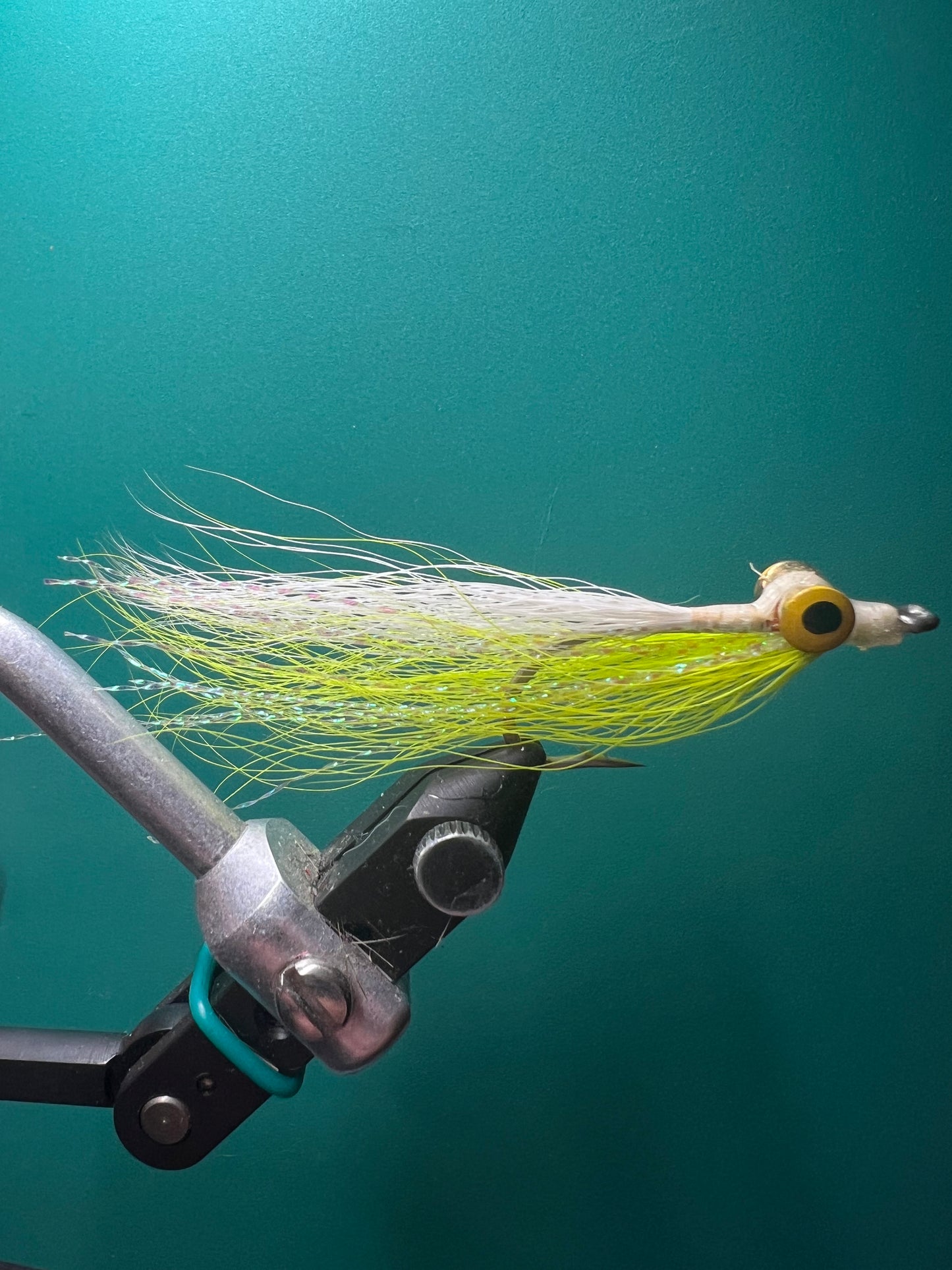 Clouser Minnow - Chartreuse/White