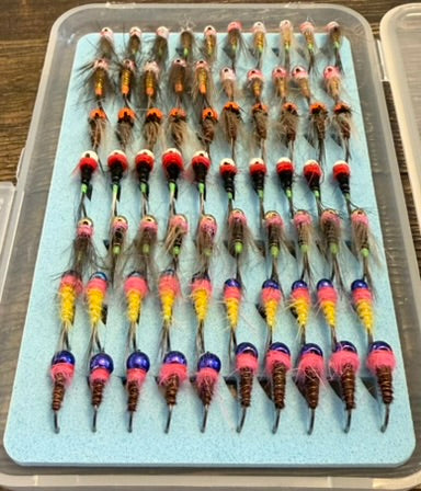 Euro Nymph Complete Box, 70 Flies