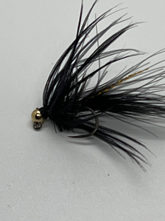 Euro Jig Wooly Bugger Black